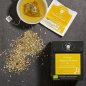 Preview: Exklusive Bio-Tee Geschenkbox mit Früchte-, Kräuter - & Rotbuschtees  45 Pyramiden (127,5g), einzeln kuvertiert
